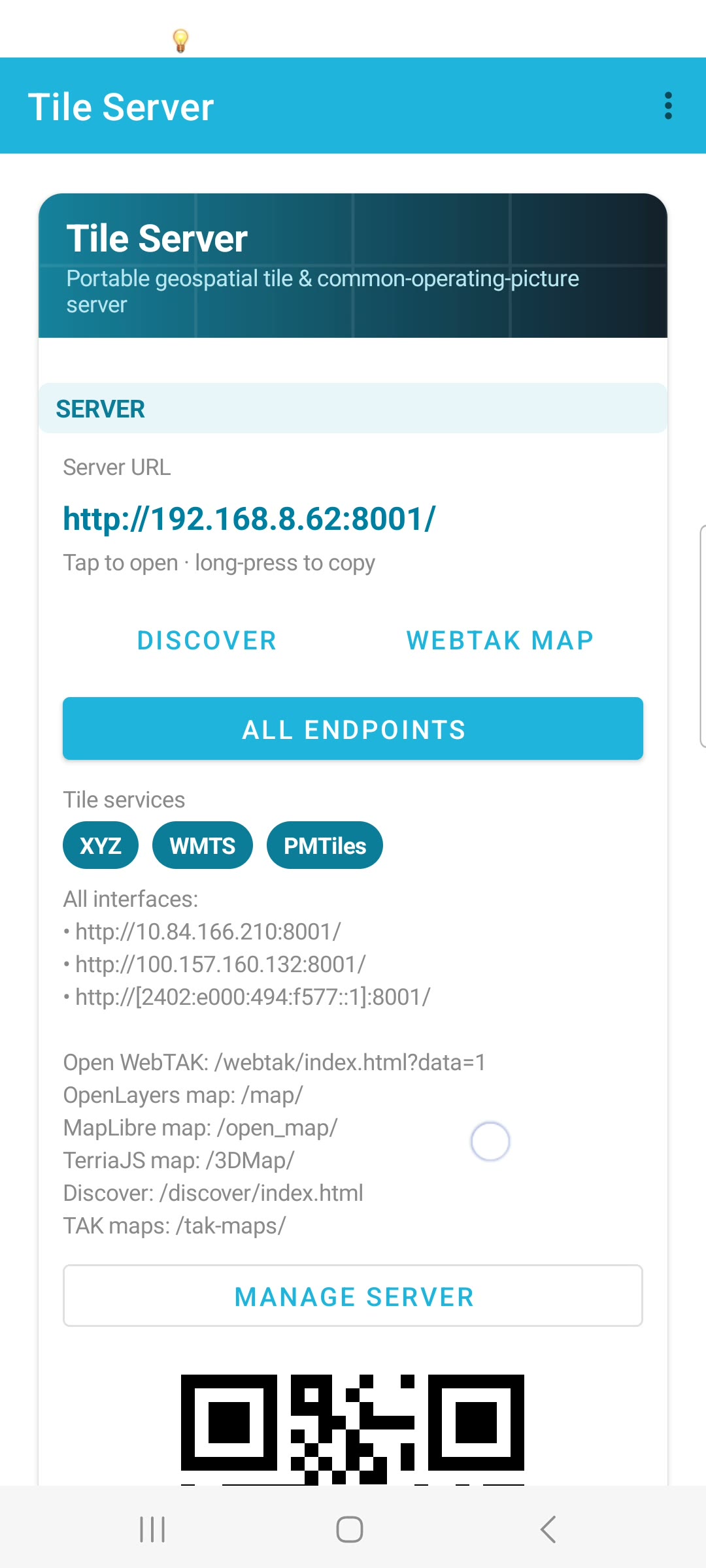Video stream management on Portable Tile Server